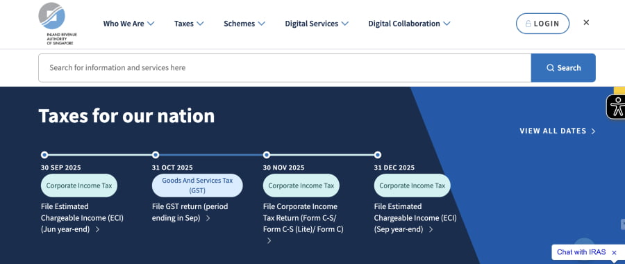 optimización fiscal en Singapur