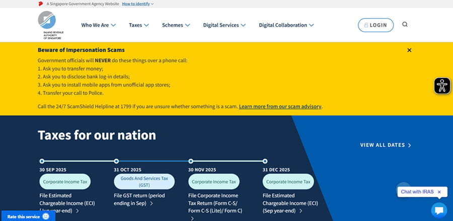 Cuestiones fiscales tras la adquisición de una empresa en Singapur