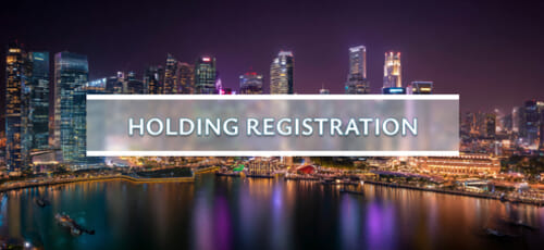 Registro de un holding en Singapur